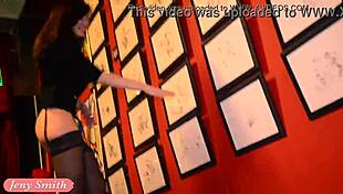 doing an interview with no panties at erotic sex museum