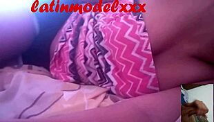 Curious latina teases her wet pussy solo on cam