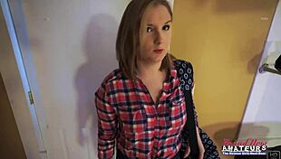 Busty Blonde Lottie Peers Sucks Cock Deep Fucks Shaved Pussy Doggy