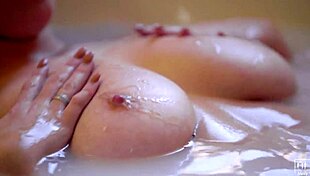 Hey girlfriends get wild fingering and squirting on kitchen counter s24 e1