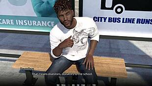 Jamie Struggles Sucking Massive White Cock Then Swallows Every Drop