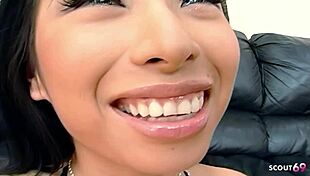 soolin kelter that slim asian teen got picked up for her first bbc pounding