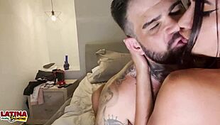 Does Kimberly Diablo's Tight Latina Pussy Grip This Big White Cock Hard Enough?