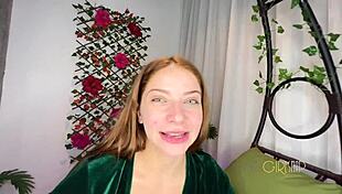 brazilian beauty with big ass rides cock doggystyle then fists gaping pussy