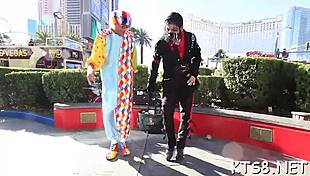 who can penetrate this ladyboy ass deepest in huge cock anal contest shemale sucking?