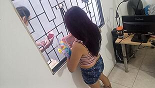 oh man, that sex toy guy showed up at my door... sold me these exclusive dildos on credit for my juicy vagina, feels sooo good