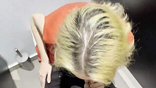 Whoa! Risky Public Toilet Fuck with Cute Slut for Cash?