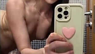 they shoved it all in me in the bathroom quick sex recorded