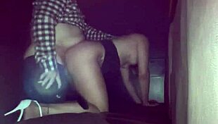 Hubby takes me outdoors to share juicy pussy