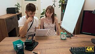 god, that striptease job interview turned into wild czech pussy pounding