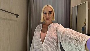 hey wanna see me flash these big tits in see-through latex at the mall?