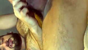 In an unexpected encounter, Calleb Torres endures deep anal fisting from Fernando Brutto's firm grip