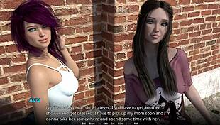 Jamie Struggles Sucking Massive White Cock Then Swallows Every Drop