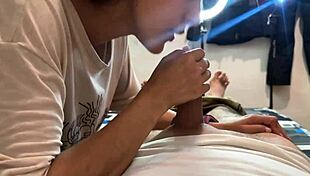 damn my neighbor's wild ride on my cock ended with a deep creampie favor