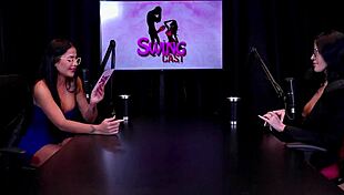 morena leticia braga demos her sloppy blowjob after faking orgasms and triple kisses on sheer red!!