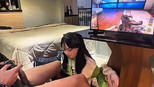 dude gets perfect boquete mid call of duty game ft amberzinha!!