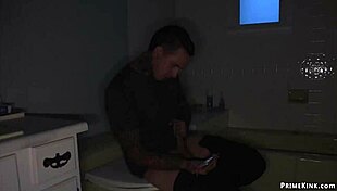 i torment my alt husband with my big tits and strapon domination as his bound milf slave owner