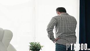 Tommy pistol peeps stepdaughter destiny mira undress then pounds her tight pussy