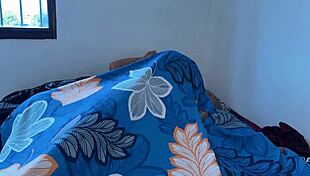 i sneak into stepsister's bed while parents party and fuck hard