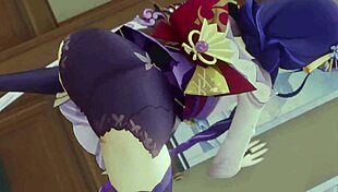 गेन्सिन इम्पैक्ट हेनतई कम्पाइलेशन... कम न झड़ने की चैलेंज पार्ट 1 😈💦