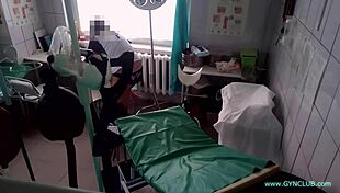 Patient gets gyno exam bdsm hospital nurse toys vibrator fetish