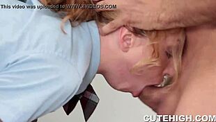 Zoe parker's strict dress code hides wet pussy cravings