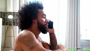 Lacey Jayne James Angel's Big Tits and Juicy Ass in Nuru House Call