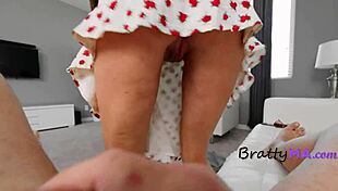 stepmom rates me low but spreads pussy wide for taboo fuck