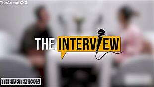 sarah arabic gags on artemixxx bbc in casting interview before creampie ride