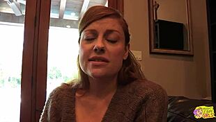 i'm seducing my sexy blonde friend fingering her pussy licking her to rough orgasm with dirty talk