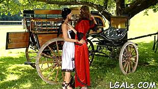 three hot lesbians lick asses pussies with toys in wicked play