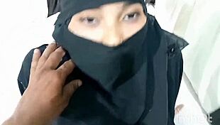 muslim girl and desi boyfriend deliver intense homemade doggystyle pounding with handjob finish