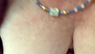 buzz buzz... my new sextoy on this fat hairy milf's wet oiled pussy!