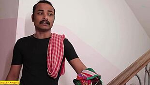 Laundry boy sneaks next door for hardcore wife creampie fuck