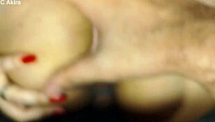 mc akira bends over bedroom takes big cock anal creampie then ass to mouth sucking juicy brunette ass 🔥💦