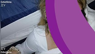 Intriguing petite tatted white teen takes facial from bbc quickie blowjob