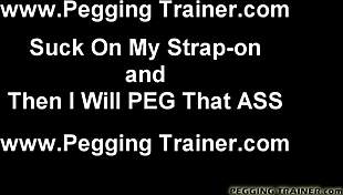 are you ready for my massive black dildo to stretch you wide in femdom play?