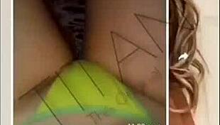 ella gets horny on whatsapp ends up fucking big cock videocall style