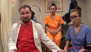 Spy Cam Exposes Mia Sanchez's Gyno Exam by Doctor Tampa at University