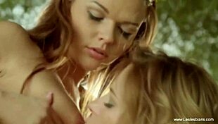 Experienced Brunette Cougar and Redhead Babe Tease Toys in Glamour Lesbian Play