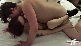 Haven Moss Tries Threesome With Husband And Friend First Time