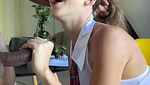 Hey check out this sexy Brazilian blonde schoolgirl turning 18 today