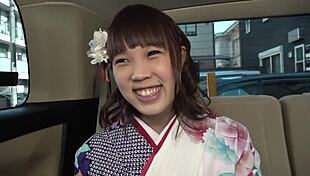 Coming home from adult ceremony this hidden g-cup 20yo gets secretly fucked on camera