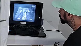 corno takes wife for ultrasound but gyno fucks her wet pussy hard