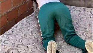 hey colegiala, you lost the dare so strip in schoolyard and get fucked by classmate on homemade video