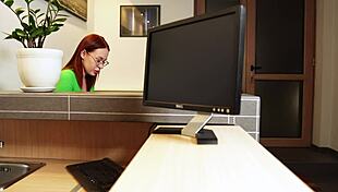 your horny redhead stepsister begs fuck me now in my wet shower