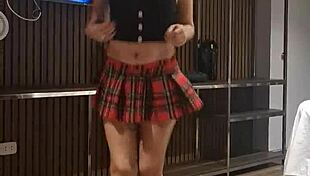 hot latina redhead neighbor dances sensual before i fuck her tight ass