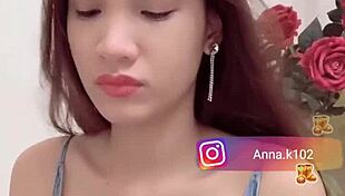 anna k102 shows off her big tits on instagram