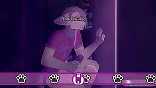 omg furry dude gets his balls kicked hard again... ievan polkka style! 😂💥