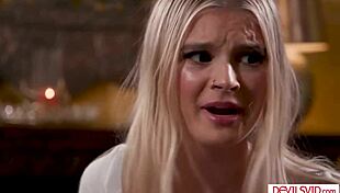 stepdad sneaks in to bang petite teen stepdaughter while stepmom's out